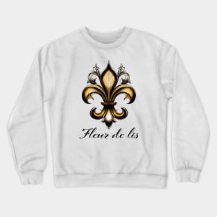 Fleur De Lis Crewneck Sweatshirt